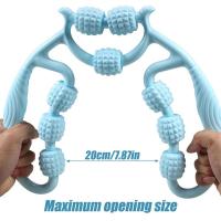 Rodillo masajeador redondo para cintura, anillo para músculos abdominales, Clip para pierna, tubo de estufa para limpiar los meridianos, herramientas portátiles de masaje para celulitis - details 30