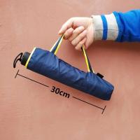 Paraguas grande de doble capa para hombre y mujer, sombrilla resistente a la lluvia y al viento, portátil, 3 pliegues, 130cm - details 9