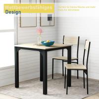 Juego de Comedor de 3 Piezas Mesa de Cocina, Sillas de Comedor, Juego de Asientos - details 12
