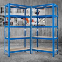 Estanterías de Almacenamiento Pesadas Sin Tornillos, Capacidad hasta 875kg, Tamaño 180x90x40cm, 2 piezas - details 1