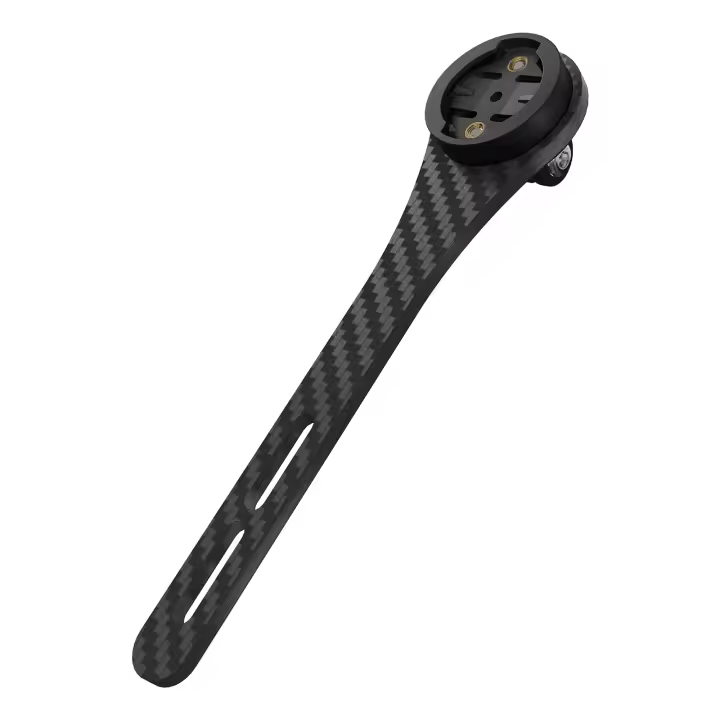Soporte de Manillar Integrado de Fibra de Carbono Compatible con Computadoras de Ciclismo Garmin - 1
