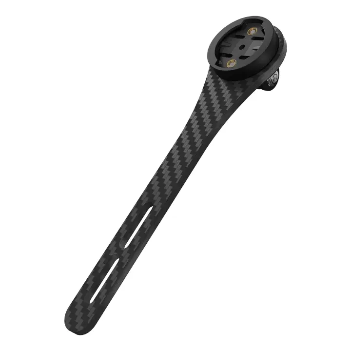 Soporte de Manillar Integrado de Fibra de Carbono Compatible con Computadoras de Ciclismo Garmin - 1