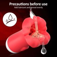 Taza masturbadora vibratoria automática para morder, mamada, tres motores, estructura de garganta, Juguetes sexuales para adultos para hombres - details 11