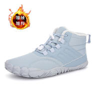 Botas de nieve de los hombres de invierno engrosado impermeable y antideslizante ancianos zapatos de algodón caliente y terciopelo botas cortas de mediana edad - details 12