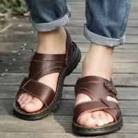 Sandalias para Hombre,Sandalias Deportivas Hombre Verano,Sandalias Hombre Piel,Adecuado para caminatas, campamentos, caminatas, pesca, kayak, caminatas, vacaciones en la playa, viajes u otras actividades acuáticas. - details 3