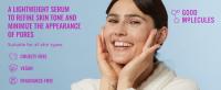 A lightweight serum to refine skin tone and minimize the appearance of pores