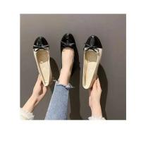 Zapatos planos de ballet para mujer, Un estribo, Mocasines elegantes con lazo - details 12