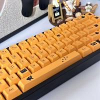 Juego de teclas Cherry Profile PBT Little Black Cat para interruptor MX, teclas de teclado nical para juegos, diseño Ios, barra espaciadora 7U - details 4