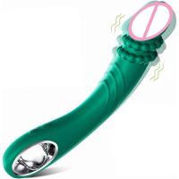 Vibrador de 10 Frecuencias G-spot Dildo Estimulación Intensa para Pasión Interior y Masaje Anal - details 6
