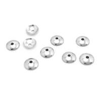 20 piezas 3MM 4MM 6MM 8MM 10MM 12MM 18K Color oro latón cuentas brillantes tapas suministros de joyería de alta calidad accesorios - details 16