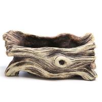 Macetas nórdicas hechas a mano para decoración del hogar, suministros de jardín de raíz de árbol, macetas de flores para bonsái al aire libre, macetas de flores - details 4