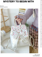 Mochila Floral de Estilo Japonés Ligera de Primavera-Verano Bolso Escolar Casual para Mujeres - details 4