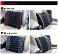 Cojín para asiento de coche, respaldo de cuero. - details 2