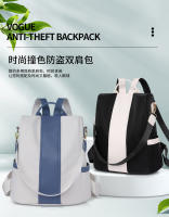 Mochila de cuero para mujer, bolso de hombro pequeño, mochila simple de moda, mochila antirrobo para mujer - details 0