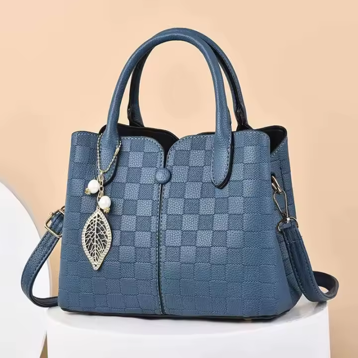 2023 Nuevo bolso informal de lujo a la moda para mujer, cómodo cierre y apertura con cremallera - 1