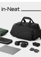 Bolsa de lona deportiva para tenis de mesa con paquete de zapatos, bolsas para gimnasio, Fitness, Yoga, natación al aire libre, Camping, senderismo, equipaje, bolso de mano - details 4