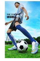 Zapatillas de fútbol de cinco lados de entrenamiento livianas para césped para adultos unisex - details 15