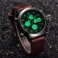 Reloj de Diseñador de Doble Tiempo Leten Reloj de Cronómetro Multifuncional con Banda de Nylon de Moda Reloj de Alarma para Hombres de Marca Grande - details 26