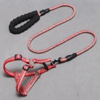Conjunto de arnés y correa ajustables para perros, correa suave para el pecho para mascotas a prueba de Escape, Collar ligero y cómodo para gatos, correa para cachorros - details 10