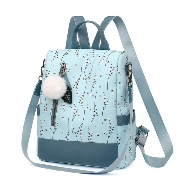 woman fashion backpack female flower bagpack women school backpack travel shoulder bag ladies anti theft backpack girl schoolbag - 1
