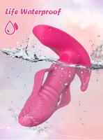 Leten Control remoto empuje vibración Anal Plug vibrador masajeador de próstata estimulador del punto G juguetes sexuales para hombres mujeres parejas Gay - details 0
