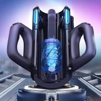 Empaque privado Sexy Thrusting-Pro Automático Telescópico 12cm Masturbador Vaginal de Empuje Juguete Sexual Potente de Alta Velocidad para Hombre - details 3