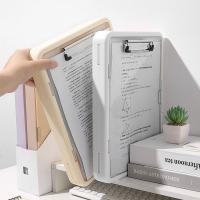 Carpeta multifuncional A4, organizador de archivos, tablero de documentos integrado de gran capacidad, almohadilla de escritura coreana Simple, papelería de oficina - details 5