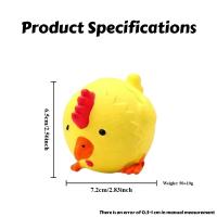 1/3 PCS Juguetes para masticar con animales de granja: formas de látex de cerdo/pollo/vaca con crestas dentales, juguetes para perros pequeños - details 0