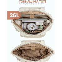 Bolso de mano para mujer, bolso de mano acolchado para actividades al aire libre, deportes, bandolera, senderismo, paquete de fin de semana - details 5