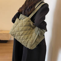 Bolso De Hombro Para Mujer Con Forro Padded Gran Capacidad Bolsa De Viaje Hobo Moda Cierre De Cremallera Capacidad Grande - details 4