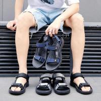 Sandalias de exterior para hombre, soporte para arco, esterilla de yoga, plantilla de gladiador con punta abierta, zapatillas de playa de verano, antideslizantes y duraderas - details 13
