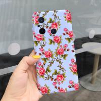 Funda de teléfono a prueba de golpes para Xiaomi Redmi 12c, carcasa suave de TPU para Redmi 12c Redmi12c, bolsa trasera hermosa para niña, mariposa y flor - details 26