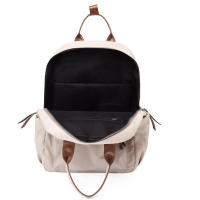 Mochila informal de nailon para mujer, bolso de viaje sencillo para ordenador portátil, a la moda, novedad - details 1