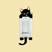 Pegatinas Luminosas de Gato Perro Decoración de Pared para Hogar para Horas de Oscuridad - details 1