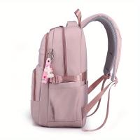 Mochila de nailon de moda para mujer, mochila informal resistente al agua de gran capacidad con correas ajustables - details 2