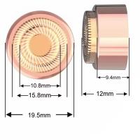 Afeitadora Facial y Recortadora de Cejas 2 en 1 Portátil, Recargable, para Labios - details 10