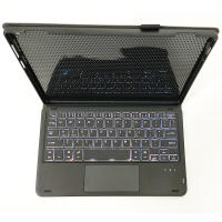 Funda de Teclado Bluetooth para Lenovo Tab M10 FHD REL 10.1 pulgadas TBX605FC TBX605LC con Pantalla Táctil Material de Cuero Sintético Diseño Sólido Portátil - details 4
