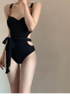 Moda de alta gama, tirantes de bikini sexy para mujer, reunidos para cubrir el vientre y mostrar peso, playa de aguas termales - details 6