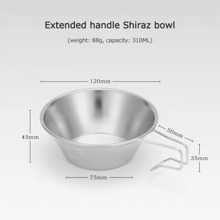 Juego de Cocina Plegable Portátil Utensilios Duraderos de Aluminio para 2-3 Personas Resistente al Calor Ideal para Camping y Picnics - 1