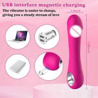 10 modos punto G consolador vaginal vibrador clítoris pezones estimulador masturbador femenino juguete sexual adulto para mujeres - details 6