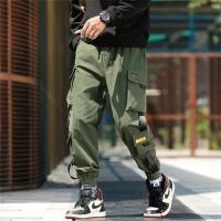 Pantalones Cargo para Hombres en Verano Estilo Casual Hip Hop Múltiples Bolsillos Ropa de Calle - details 2