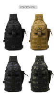 Mochila táctica militar Molle para hombre, bolso multifunción para acampar, escalar, viajar, un solo hombro - details 25