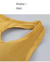Conjunto de Yoga Sin Costuras para Mujer Ropa Deportiva de Color Sólido - details 21