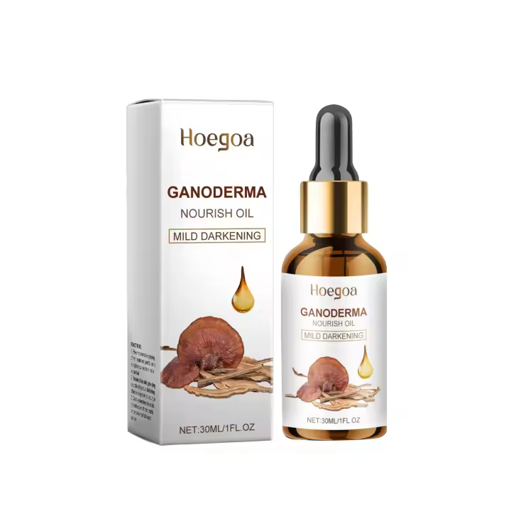 El aceite esencial HOEGOA Care nutre el cabello seco y encrespado. - 1