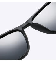 Toyear-gafas de sol polarizadas cuadradas Vintage para hombre, gafas de sol clásica masculinas de diseñador de marca de lujo TR90, montura para conducir y pescar - details 21
