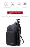 mochila viaje cabina avion, Bolso de hombro para cámara, bolso de viaje impermeable para cámara, bolso de hombro para cámara con cubierta para la lluvia - details 8