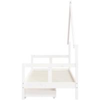 Estructura de Cama Infantil con cajones Madera de Pino 80x160cm - details 98