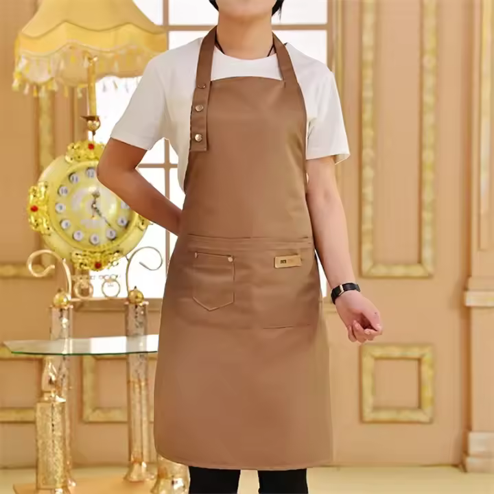 Delantal de Chef de Moda Ideal para Restaurantes, Bares, Salones de Belleza y Nail Salones Unisex - 1