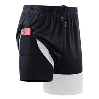 Pantalones cortos deportivos antideslumbrantes para hombre, pantalones de entrenamiento de baloncesto y fitness, secado rápido, vacaciones de verano - details 0