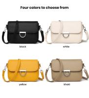 Bolso Cruzado de Cuero Genuino para Mujer - Bolso Cuadrado Pequeño con Correa Ajustable y Cierre de Cremallera, Elegante para Uso Diario y Formal en Beige/Negro/Blanco - Bolso Compacto para Mujer para Uso Casual, Oficina, Fiestas - Diseño Duradero y Fácil - details 3